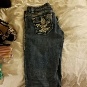Rock and roll cowgirl jeans